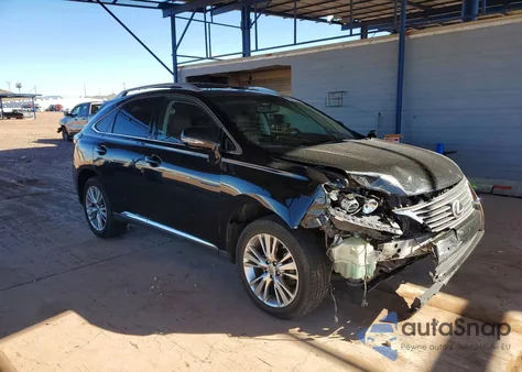 2013 Lexus Rx z USA, uszkodzony, nr VIN 2T2BK1BA8DC182102